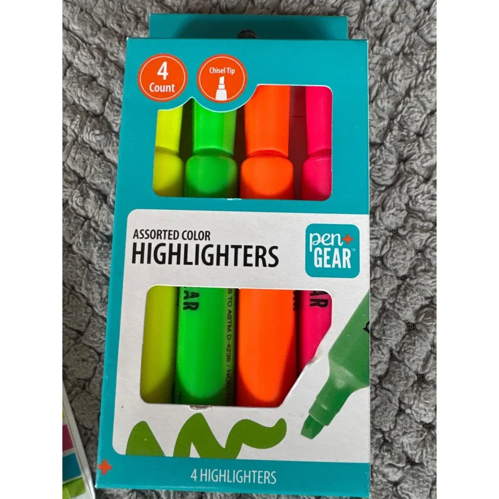 Sharpie and Pen+Gear Highlighter Bulk Set 20 Count Chisel Tip Neon Assorted